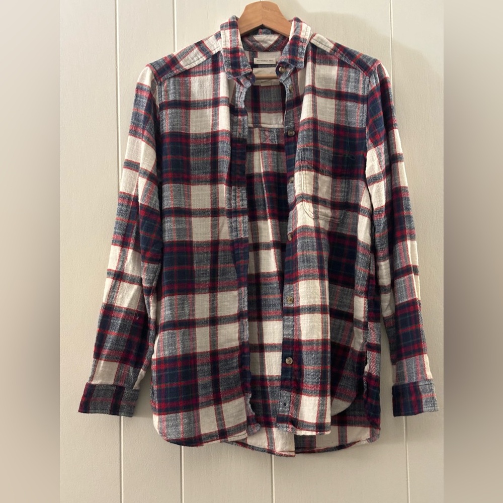 Plaid American Eagle Flannel (S)